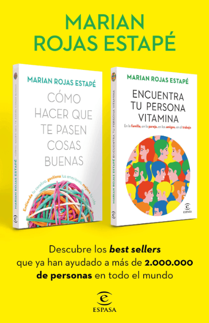 Estuche Marian Rojas - Como hacer que te pasen cosas buenas y persona vitamina